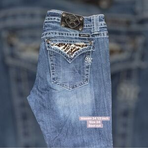Miss me jean size 34 boot cut
